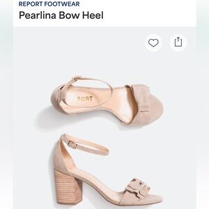 Pearlina Bow Heel Report Footwear